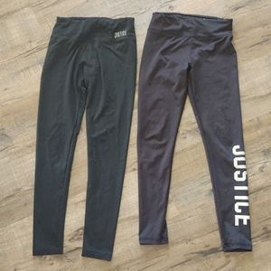 Justice Girls Legging Lot